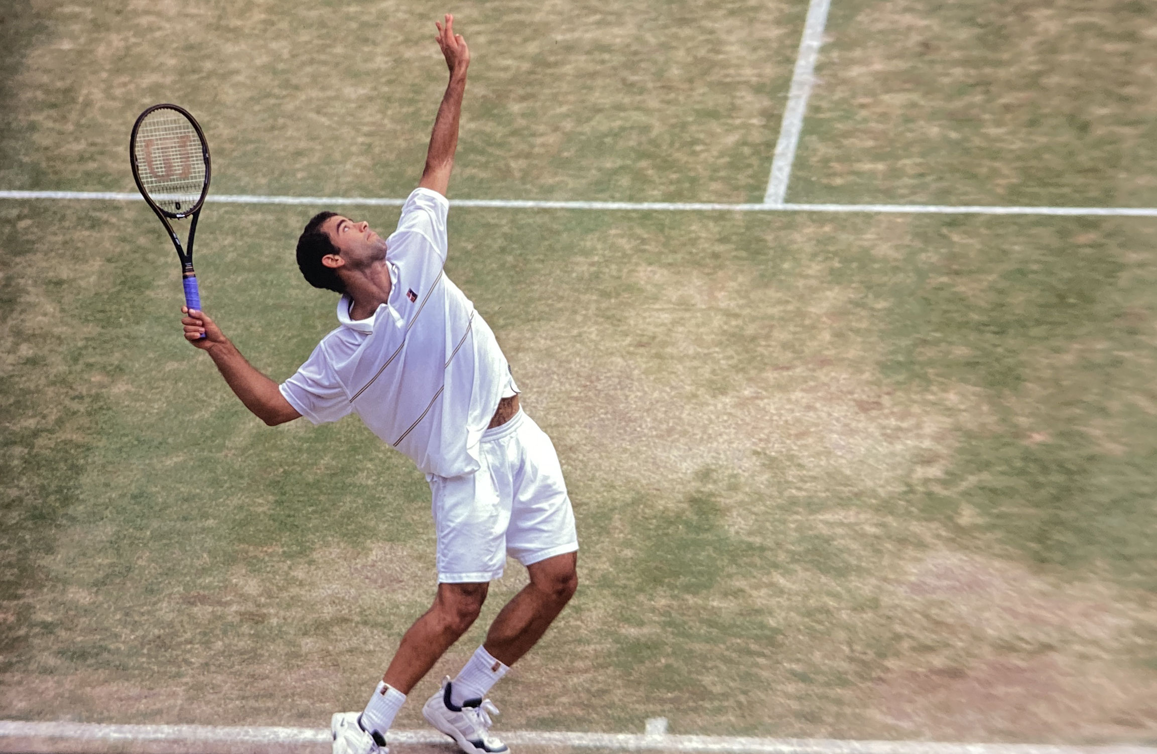 SAMPRAS,Pete(USA) WIMBLEDON 1999 WIMBLEDON LONDON UK Photographer / Hiromasa MANO (mannys@mannysjp.com)