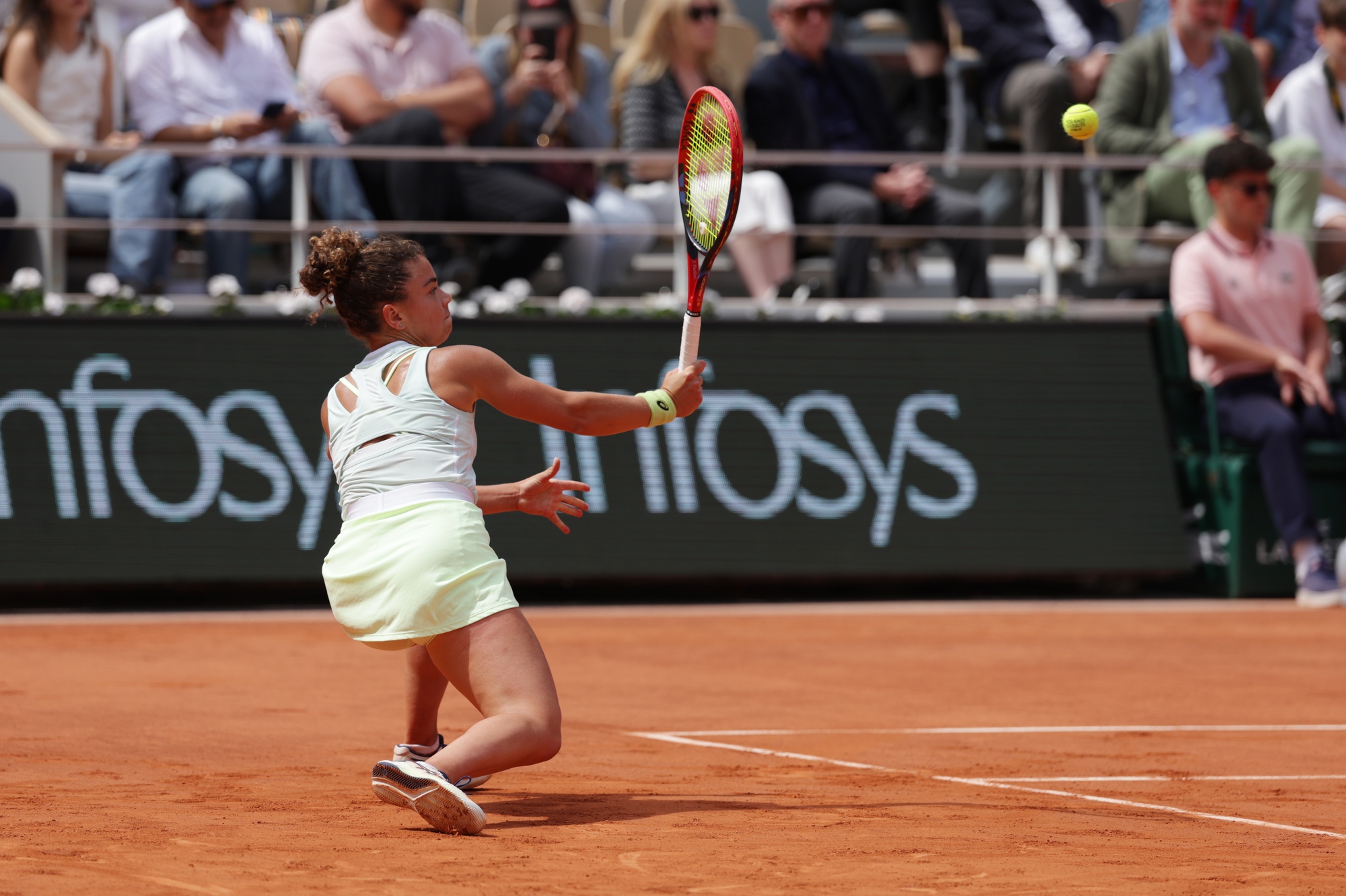 SWIATEK, Iga POL [1] def PAOLINI, Jasmine ITA [12] 6-2 6-1 Final ROLAND GARROS 2024 08 Jun 2024 ROLAND GARROS Paris FRANCE Photographer / Hiromasa MANO (mannys@mannysjp.com)