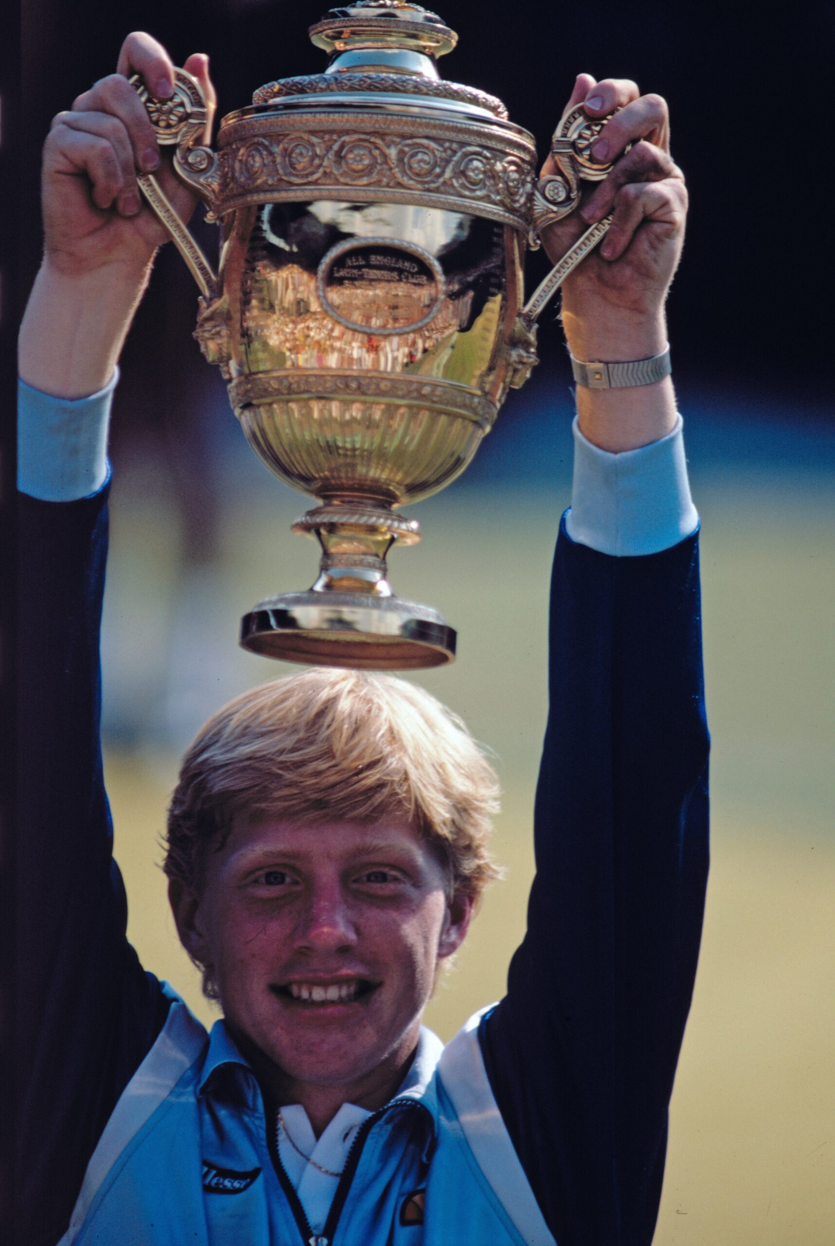 Boris Becker Wimbledon 1985 T.Nakajima/Mannys Photography