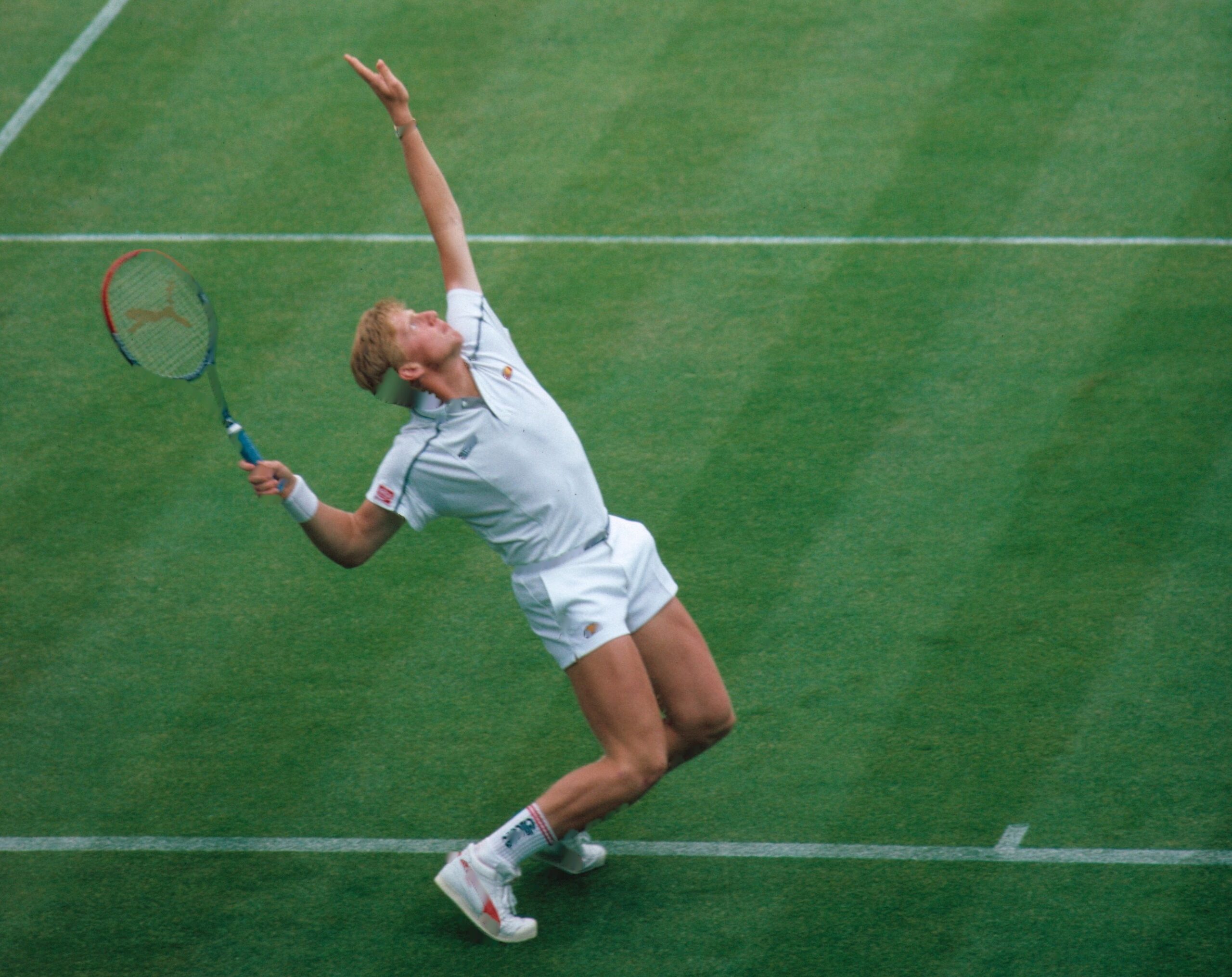 Boris Becker 1986 Wimbledon T.Nakajima/Mannys Photography