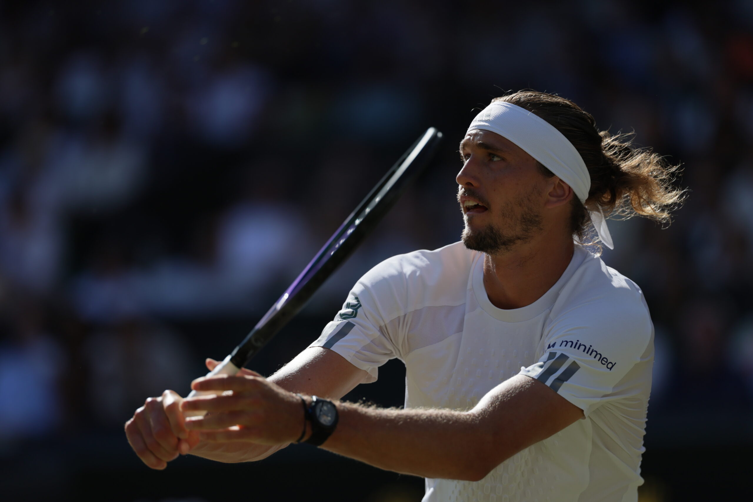 SINNER, Jannik ITA [1] def ZVEREV, Alexander GER [2] 6-7(7) 7-6(2) 6-3 6-4 Final Mens Singles 12 July 2026 THE CHAMPIONSHIPS WIMBLEDON 2026 The All England Lawn Tennis Club WIMBLEDON SW19 5 BN U.K. Photographer / MANO,Hiromasa MANNYS PHOTOGRAPHY of Tokyo mannys@mannysjp.com