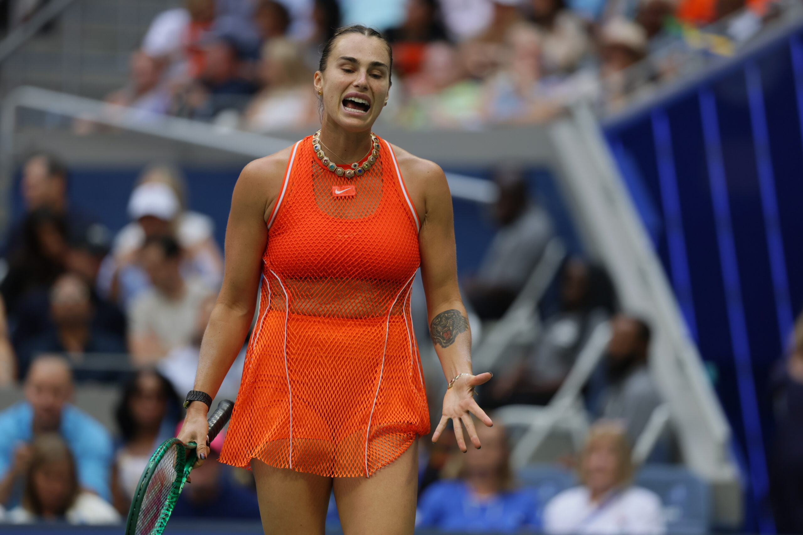 RYBAKINA, Elena KAZ def SABALENKA, Aryna BLR 6-4 5-7 6-2 Final Women's Singles US Open 2026 12 Sep. 2026 USTA Billie Jean King National Tennis Center, Flushing Meadows-Corona Park, Flushing, NY 11368 Photographer / MANO,Hiromasa MANNYS PHOTOGRAPHY of Tokyo mannys@mannysjp.com